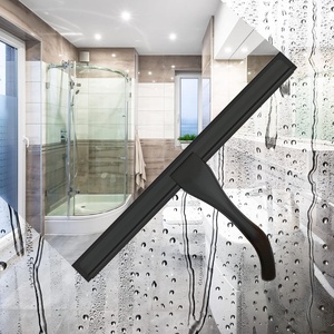 Raclette noire mate de haute qualité, raclette polyvalente pour portes de douche, miroirs, carreaux et vitres de voiture - Product Image 3