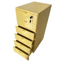 Armoire de rangement moderne en acier à 6 tiroirs grande capacité, verrouillable, autoportante, durable, gain de place, pour atelier, maison, bureau