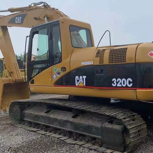 Excavadora Caterpillar Cat320BL usada, 20 toneladas de peso operativo, equipo excavador hidráulico de segunda mano sobre orugas - Product Image 1