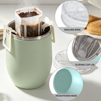 Vaso Térmico de Acero Inoxidable de 12oz, Modelo GY 2022, Fabricación Personalizada ODM, MOQ de 10000 Piezas para Desarrollo de Marca de Artículos para Bebidas