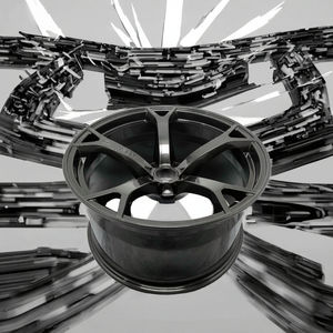 عجلة فورجكس نيسمو V1 من السبائك المطروقة 5x114.3 بتصميم مقعر عميق وتشطيب أسود جديد لسيارات GTR 300z 350z 370z وإنفينيتي Q50 Q60 G35 <span class=keywords><strong>G37</strong></span> - Product Image 3