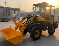 ICLES 916 Kleiner kompakter elektrischer Farm-Radlader 1000kg Gelenk-Mini-Frontlader mit Rädern