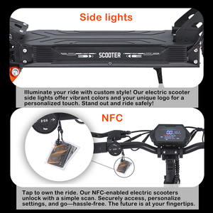 G2MAX Scooter Eléctrico Todoterreno para Adultos, Neumático de Vacío de 10 Pulgadas, Alta Calidad, Nuevo, Disponible en Almacén de EE. UU., Envío Local Rápido - Product Image 6