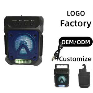 Haut-parleur Bluetooth portable rechargeable ABS-3102 personnalisé en usine, basses puissantes, LED RGB, TWS, OEM ODM, pour fêtes et utilisation en extérieur - Product Image 1
