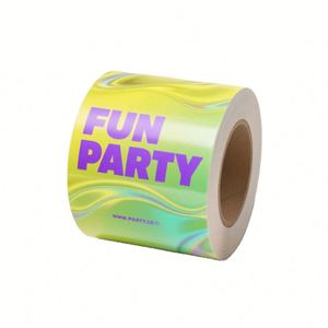 Customized Logo Printing Adhesive Waterproof Vinyl Roll Label <b>Stickers</b> for Candle and Product Bottle Labeling - Product Image 1