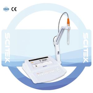 Medidor de pH de sobremesa SCITEK-1999 ~ 1999mV Medidor de pH con pantalla de pendiente de electrodo automático - Product Image 2