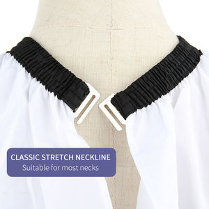 Cape <span class=keywords><strong>de</strong></span> <span class=keywords><strong>coiffure</strong></span> blanche pure avec LOGO personnalisé Tablier <span class=keywords><strong>de</strong></span> salon <span class=keywords><strong>de</strong></span> <span class=keywords><strong>coiffure</strong></span> Cape <span class=keywords><strong>de</strong></span> coiffeur pour plat et lisse imperméable - Product Image 3