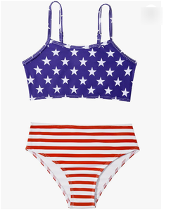 Maillots <span class=keywords><strong>de</strong></span> <span class=keywords><strong>bain</strong></span> côtelés pour adolescentes, tailles 6-15 <span class=keywords><strong>ans</strong></span>, bikini uni taille haute mignon pour l'été et la plage - Product Image 1