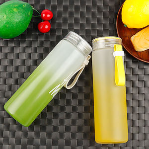 Botella de agua Hello Master de colores pintados, bebida directa <span class=keywords><strong>con</strong></span> tapa de cuerda, 400ml - Product Image 5