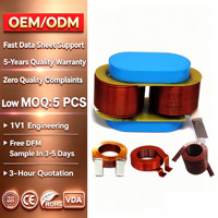 Filtro Electromagnético de Alta Frecuencia, Inversor, Bobina de Aire, Inductor de Cable Plano, Alta Corriente, DCR Ultrabajo para Alta Potencia