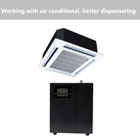 Diffuseur de parfum autonome grande surface compatible avec les machines de parfum d'ambiance commerciales DC12V 5W Noir pour hall d'hôtel et hall de complexe hôtelier