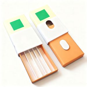 Custom Recyclable Pre Child Resistant Packaging Box <b>Rolls</b> ChildProof Slide Drawer <b>Boxes</b> with Child Resistant Button - Product Image 3