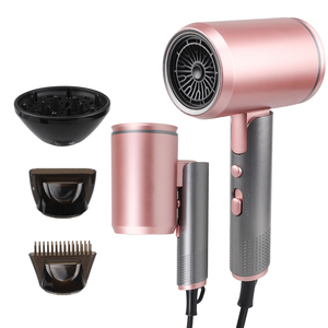 Asciugacapelli ionico professionale asciugacapelli con diffusore e concentratore per capelli ricci 2400 Watt ioni negativi essiccatore - Product Image 1