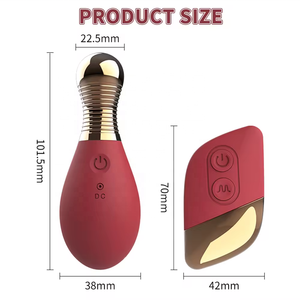 Vente en gros de produits de sexe pour adultes Juguete Sexuale Vibrateur Sex Toys Femme Mini Bullet Vibrateur Oeuf sautant - Product Image 2