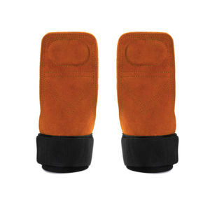 Poignées de musculation en <span class=keywords><strong>cuir</strong></span> personnalisées, protection des paumes, soutien des poignets pour la musculation, les exercices de gym et les entraînements - Product Image 2