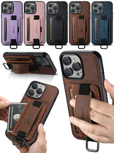 Funda de cuero para teléfono <span class=keywords><strong>Google</strong></span> Pixel 6 7 8 Pro con ranura para tarjeta funda para iPhone 15 Pro Max XR XS 11 Pro 12 13 14 - Product Image 2