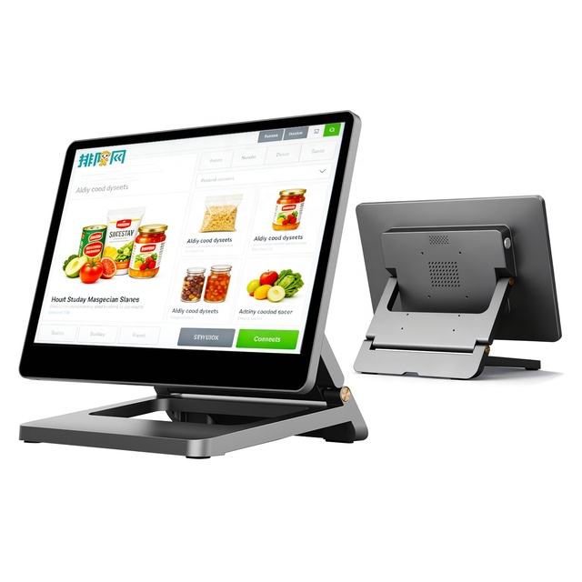 OEM ODM S200 Single Touch Screen Android Pos for Retail Shop Aluminum Pos Terminal Systems Cash Register