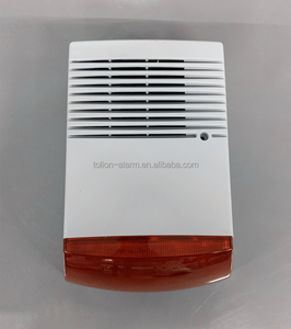 Sirene strobo luar ruangan tahan air <span class=keywords><strong>128dB</strong></span> (DC 12V/24V, ABS/AS/PC LED) -sirene <span class=keywords><strong>Alarm</strong></span> dengan lampu strobo - Product Image 4