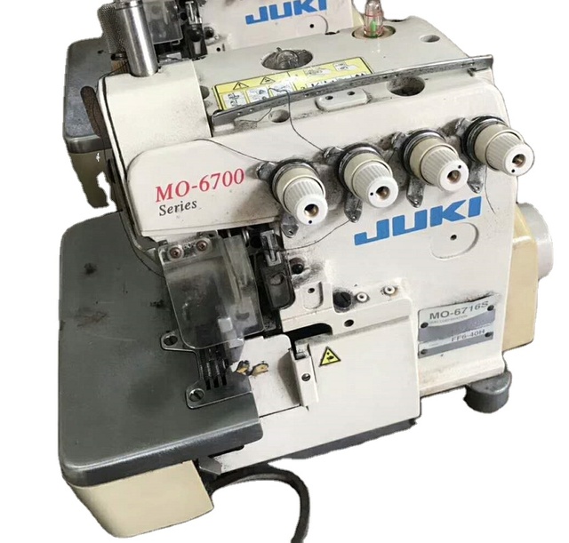 Japan Used Overlock 5 Thread Sewing Machine with New Direct Drive 6716D Overlock Sewing Machine Manual Keep Good Condition