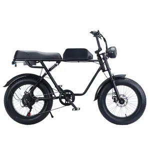 Fabbrica a buon mercato magazzino 48v 36V Retro Emtb E-Bike da strada elettrica Dirt Mountain Bike grasso pneumatico elettrico bici ibrida