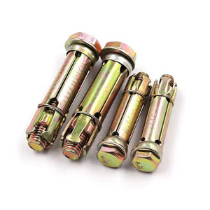 חם מכירה רהיטים מיני תיקון אגוזים וברגים קיר בטון תיקון בורג ברזל עוגן פחמן פלדה עבור תיקון בשיש - Product Image 6