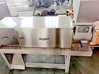 Nieuw Ontwerp Roestvrijstalen Oranje Fruit En Groente Olijf Spiraal Schroef Juicer Schroef Persmachine