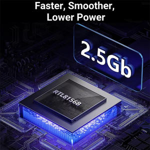 USB to 2.5bps Ethernet <strong>Adapter</strong> Type C Thunderbolt4/3 to RJ45 Network Card Compatible for <strong>NAS</strong> Macbook Pro Windows11 PC Gaming - Product Image 6