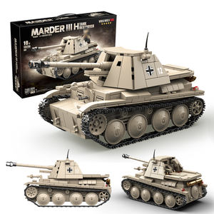 Prodotti di Tendenza 2025 Nuovi Arrivi Set di Costruzioni da 661 pezzi Carro Armato <span class=keywords><strong>Cacciacarri</strong></span> Corazzato Tedesco della Seconda Guerra Mondiale WW2 - Product Image 1