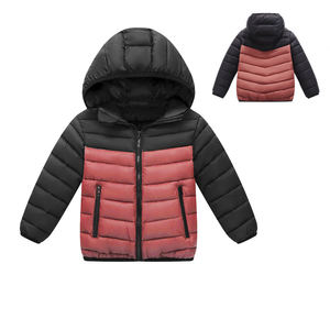 Vêtements d'hiver pour adolescents, manteaux pour étudiants de 140 à 180 cm, garçons et filles, vêtements d'extérieur, vestes à capuche rembourrées en coton coupe-vent - Product Image 4