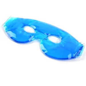 CSI a personnalisé le masque frais d'oeil de gel pour soulager le masque de refroidissement de sommeil gonflé