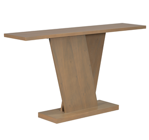Modern Solid Wood <b>Console</b> Table with V-Base Design and Storage Eco-Friendly and Durable Home Furniture for Living Room - Product Image 4