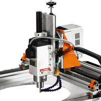 Máquina de corte y grabado CNC de cuarzo, mármol y granito Hongyi, herramientas de router para piedra, sierra de puente totalmente automática para fresado y pulido
