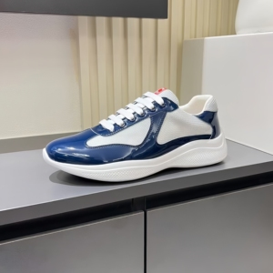 Sepatu Lari Pria Desainer Mewah American'<span class=keywords><strong>s</strong></span> Cup, Kulit Paten dan Jaring, Tren <span class=keywords><strong>Fashion</strong></span>, Grosir Tersedia - Product Image 2