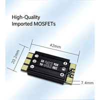 Contrôleur de vitesse sans balais Aocoda-RC 70A 80A ESC simple 3-8S Lipo 32 bits AM32 48K PWM pour drone agricole multirotor à charge lourde