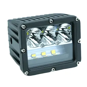 La nouvelle puissance élevée 4 pouces 60w ambre blanc Auxiliaires de Travail de Lampe de Brouillard Lumière Cube Pod MENÉ PAR Auto Pièces De Rechange Combiné D'inondation de Tache SUV 4WD Camion