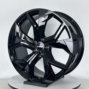 Jantes forgées sur mesure 18 19 20 22 24 pouces en alliage d'aluminium noir poli pour modèles <span class=keywords><strong>Audi</strong></span> Q3 Q5 Q6 Q7 Q8 <span class=keywords><strong>SQ5</strong></span> SQ7 RSQ8 E-tron - Product Image 3