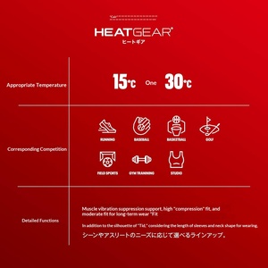 Camiseta térmica de compresión de manga larga para hombre, para capa base, de forro polar, UA <span class=keywords><strong>HeatGear</strong></span> - Product Image 2