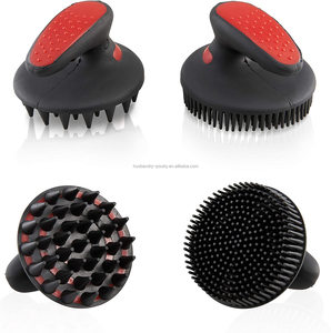 Brosse de massage pour chevaux avec peigne à curry enduit de <span class=keywords><strong>caoutchouc</strong></span> pour le toilettage des chevaux - Product Image 2