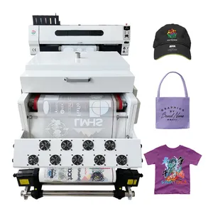 Polytech Premium DTF printer i3200 4720 with powder shaker and dryer 60cm 24" direct to film for T shirt printing