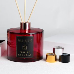 Bán Buôn Món Quà Cưới Thiết Kế Sang Trọng Tùy Chỉnh Bao Bì Hương Thơm Thiên Nhiên Chai Thủy Tinh Reed Khuếch Tán - Product Image 4