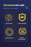 Kabel USB4 Tipe C Berbahan Aluminium dan Nilon, Kecepatan Data 40Gbps, Pengisian Cepat 240W, Layar 8K, Kompatibel Thunderbolt 4 untuk Printer dan iOS