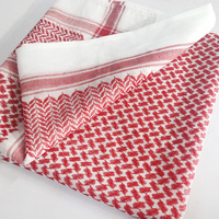 Keffiyeh Shemagh de haute qualité pour hommes arabes saoudiens, foulard musulman