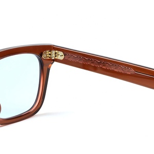 Nhà Sản Xuất Chất Lượng Cao Cổ Điển Retro Vuông Kẹo Kính Mát Cổ Điển Retro Pola Phân Cực Nhiệm Vụ Nặng Nề Dày Acetate Kính Mát - Product Image 5