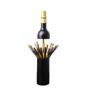 Wholesale creative torch jet lighters butane gas windproof bowling wine Bottle tree Lighter