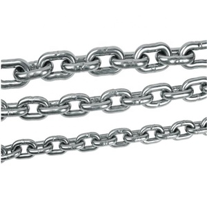 AISI 316 baja tahan karat rantai penghubung pendek DIN 766 struktur lasan standar - Product Image 1