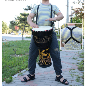 Correa de Tambor de Percusión para Adolescentes y Adultos, Correa de Hombro para Tambor Africano, Accesorios para Tambor de Percusión, Correa para Djembé, <span class=keywords><strong>Precio</strong></span> Bajo - Product Image 6