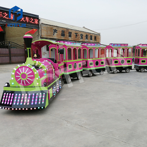 Treno elettrico in fibra di vetro senza cingolato per bambini giochi in vendita per centri commerciali - Product Image 2