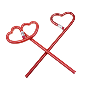 BECOL Creative Star Shape <span class=keywords><strong>sur</strong></span> le dessus PS Crayons en <span class=keywords><strong>plastique</strong></span> Fournitures de papeterie scolaire Dessin HB Crayons avec gomme pour enfants - Product Image 2