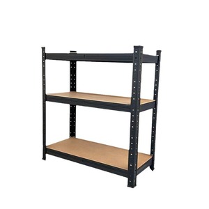 Steel Wood Shelving Unit Adjustable Storage Rack Living Room Bookcase Multi Tiered Display Shelf Neatening <b>Organizer</b> - Product Image 4