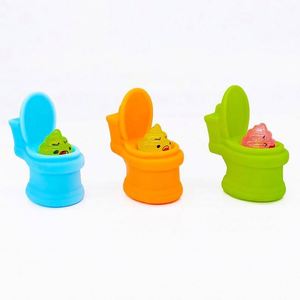 Juguete Antiestrés de TPR con Forma de Popó, Bola de Compresión de Rebote Lento para Niños, Oficina, Escritorio, Regalo Sensorial - Product Image 3
